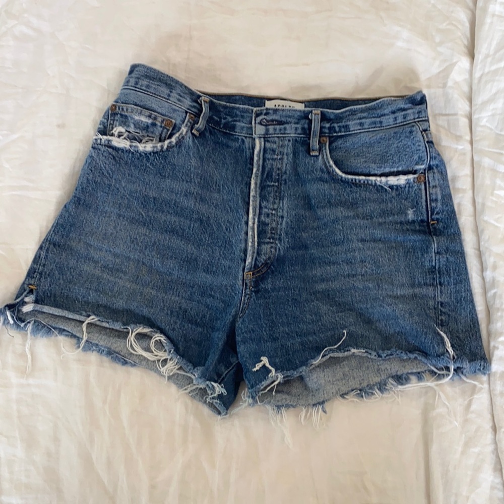 Agolde Dee denim shorts